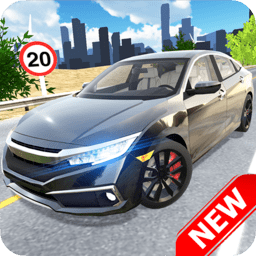 秘密入口城市驾驶中文版下载-秘密入口城市驾驶游戏(Car Simulator Civic)下载 v1.8 安卓版